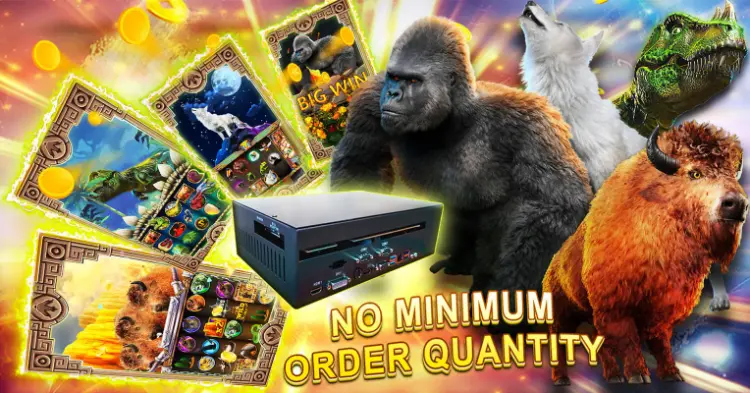 A vibrant Panda Link slot machine showcasing the game no Minimum Order Quantity with colorful graphics and engaging gameplay.